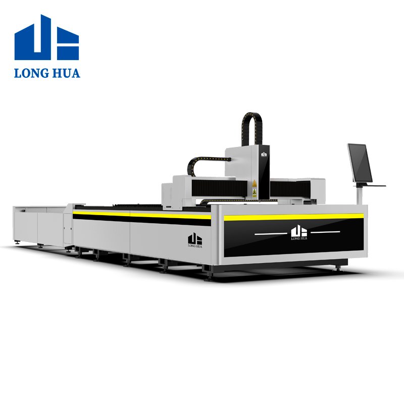 LE series 3000W to 30000W dual exchange platform fiber laser cutting machine